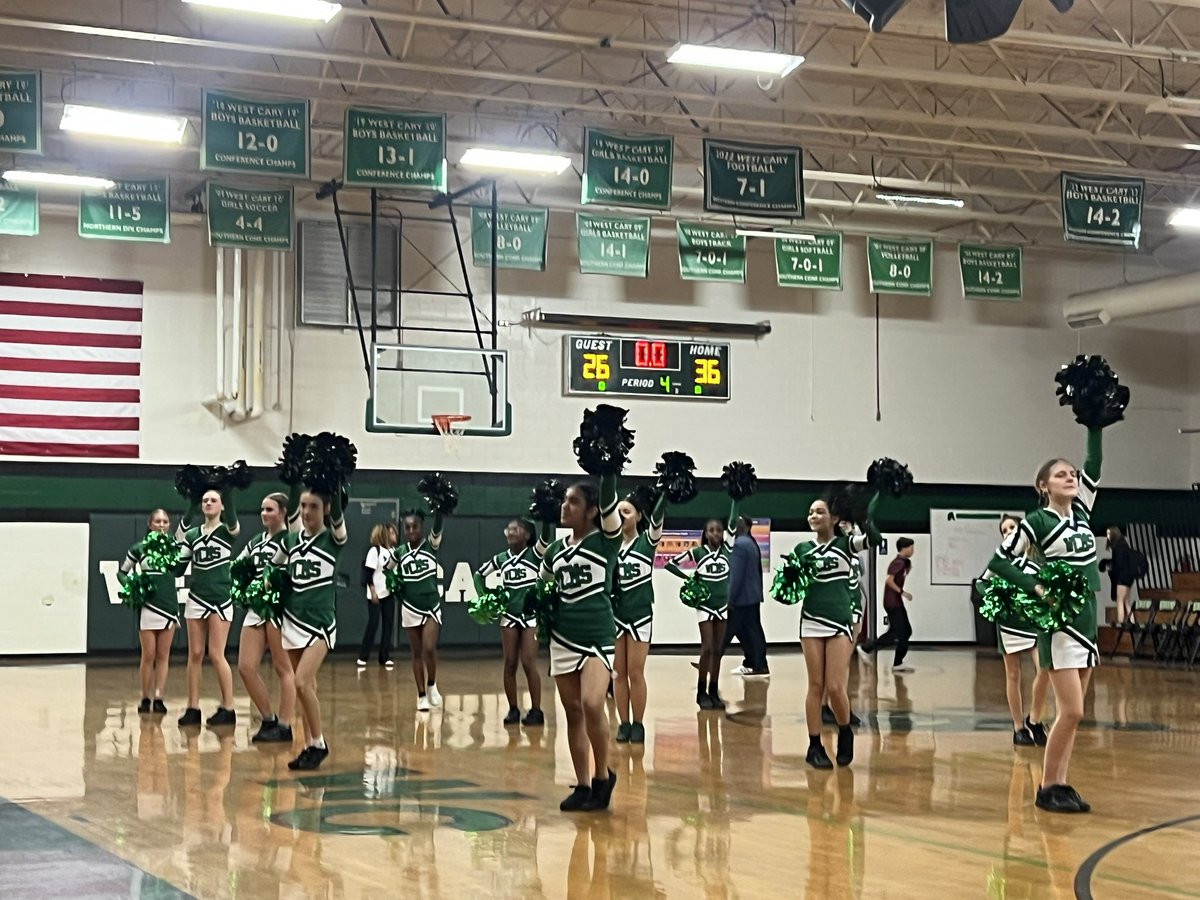 wcmsAPpeoples's tweet photo. Our cheer team brings the spirit and energy that keeps us going strong! Shout out to these amazing athletes for their dedication, teamwork, and enthusiasm! Let’s go IMPS 📣 #wcmscheer https://t.co/AYhqZNXa9i