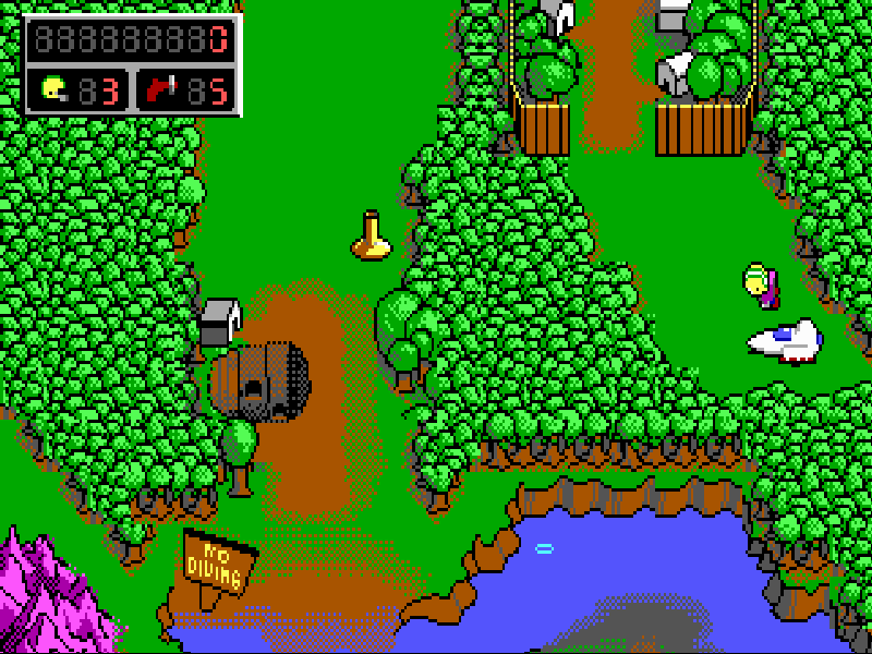 RetroGameboy222's tweet photo. Commander Keen: Secret of the Oracle overworld (1991) https://t.co/Cb8ianXNLF