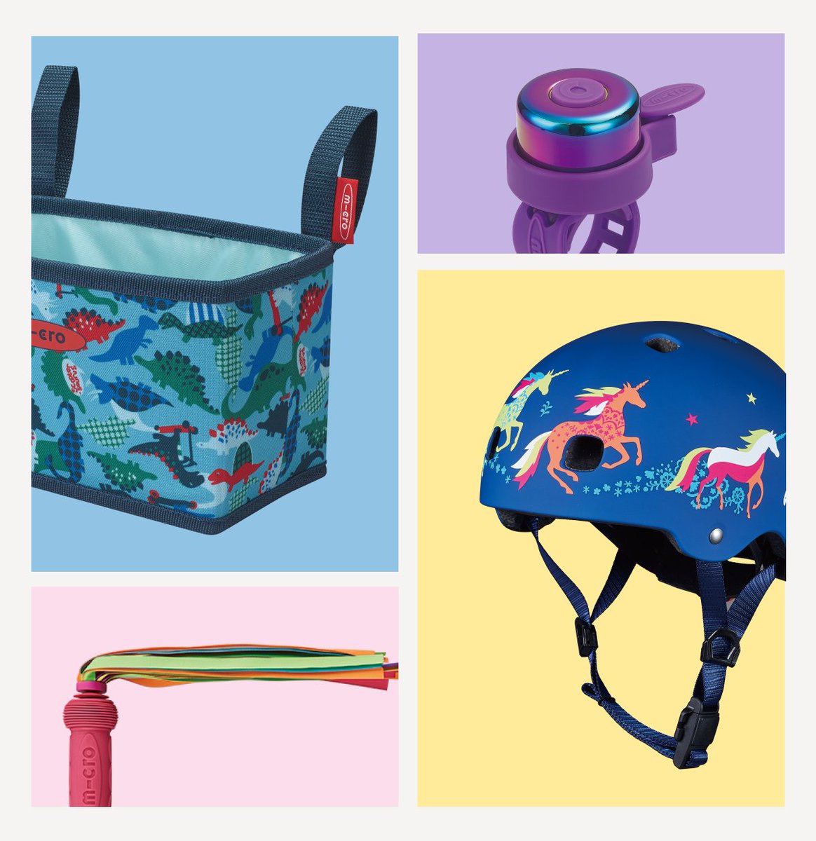 MicroKickboard's tweet image. Add a splash of personality to your scooter with our fun and functional accessories. From helmets to bells, we've got everything you need to ride in style 🤩

👉️ microkickboard.com/collections/ac…

#ScooterAccessories #MicroAccessories #MicroHelmets #MicroFun #MicroScooters