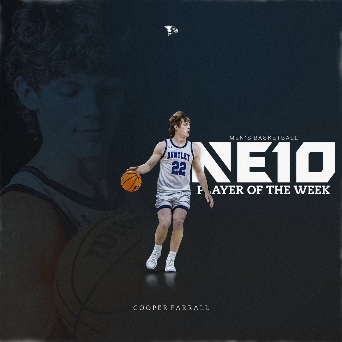Farrall Named NE10 Men's Basketball Player of the Week

bentleyfalcons.com/news/2025/1/13…  #BentleyU #BeAForce #NE10Embrace