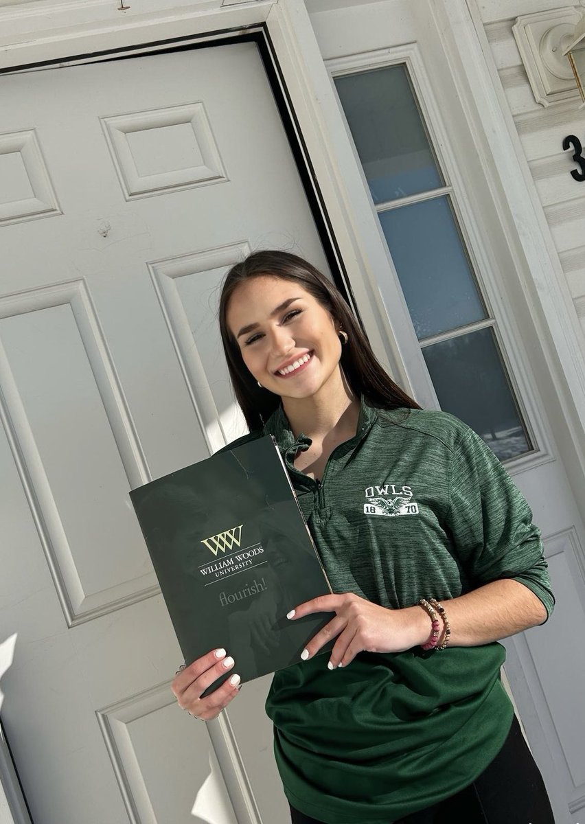 Excited to announce my verbal commitment to continue my academic and athletic career at <a href="/WilliamWoodsU/">William Woods Univ.</a>! Thank you to all my coaches, family, and supporters! #goowls 🏐💚 <a href="/CalebBona/">Caleb Bonaventure</a>