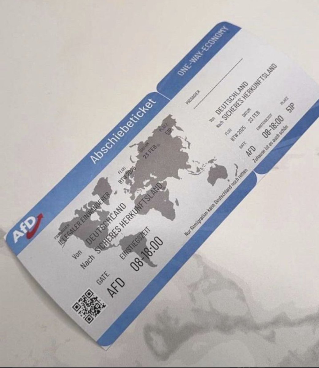 CarstenPletz's tweet photo. @Alice_Weidel Abschiebetickets.....geht's noch? https://t.co/LWz5YliDqs