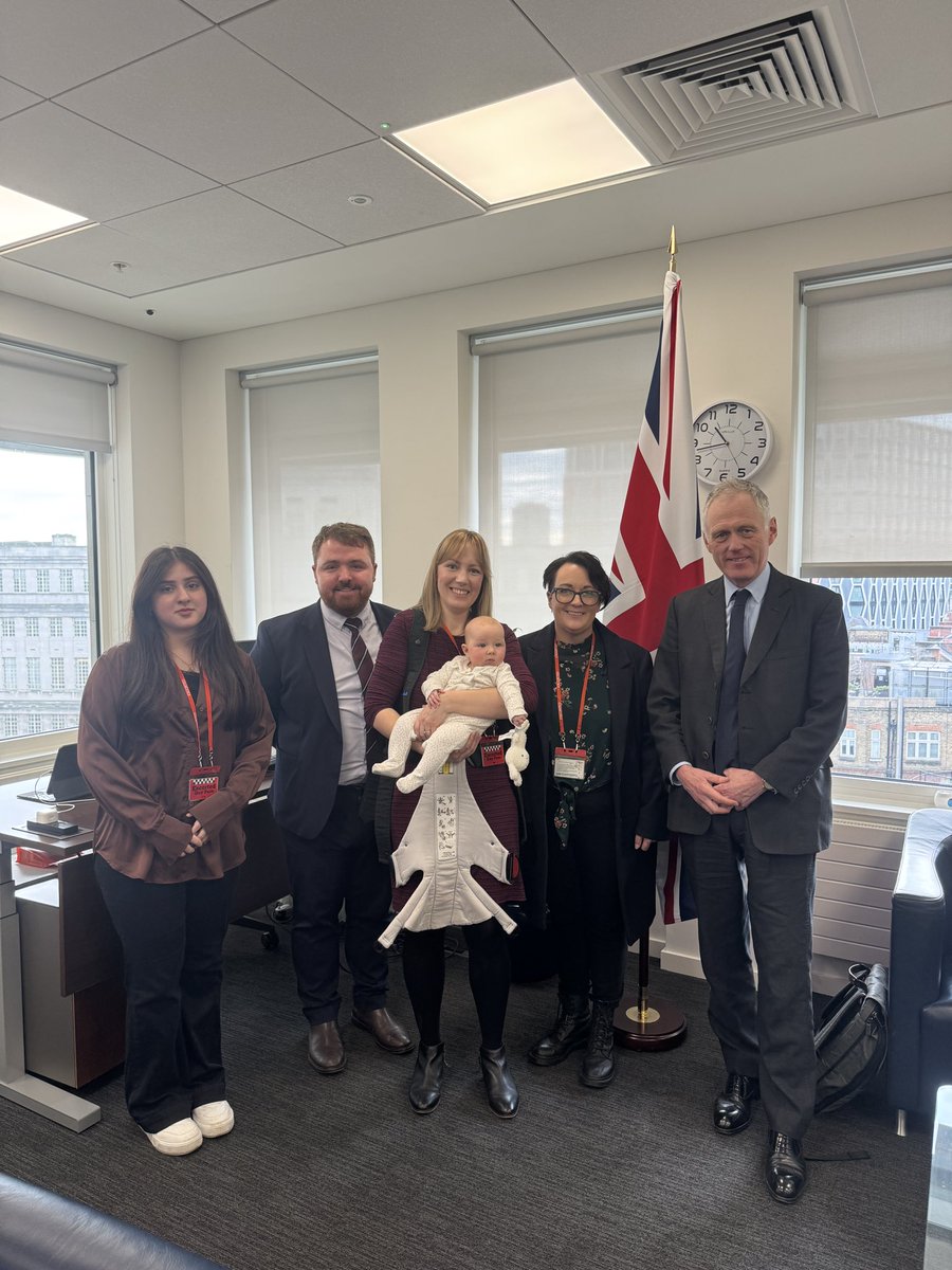Wonderful meeting with Lord Ponsonby minister in the justice department to discuss all things children and family safeguarding. Amazing to be there with baby Clara’s for her first ministerial meeting!