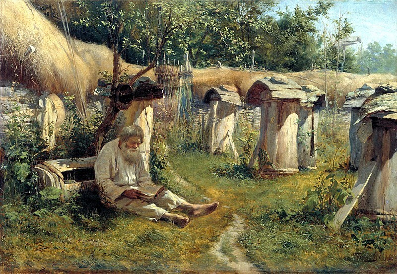 Xudozhnikipoeti's tweet photo. Николай Богатов. «Пасечник». 1875 г. Холст, масло. Тюменский музей изобразительных искусств. Тюмень. https://t.co/i5MhKXH1eF