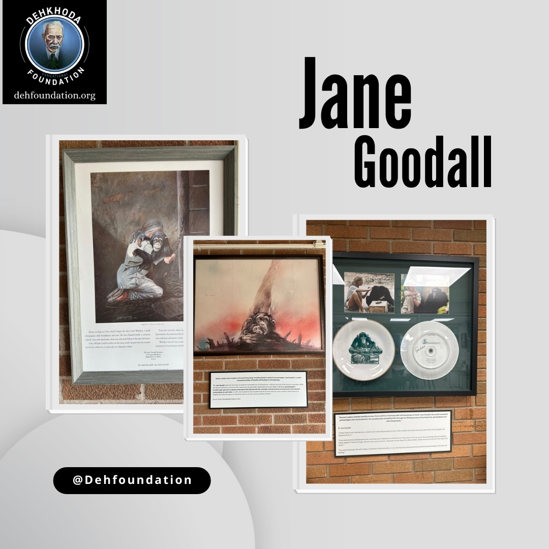 "Every individual matters." – Jane Goodall 
Jane Goodall leads with empathy, empowering communities, protecting wildlife, &amp; inspiring action through the Jane Goodall Institute &amp; Roots &amp; Shoots.
How will you make a difference today? 
#JaneGoodall #ServantLeadership #Conservation