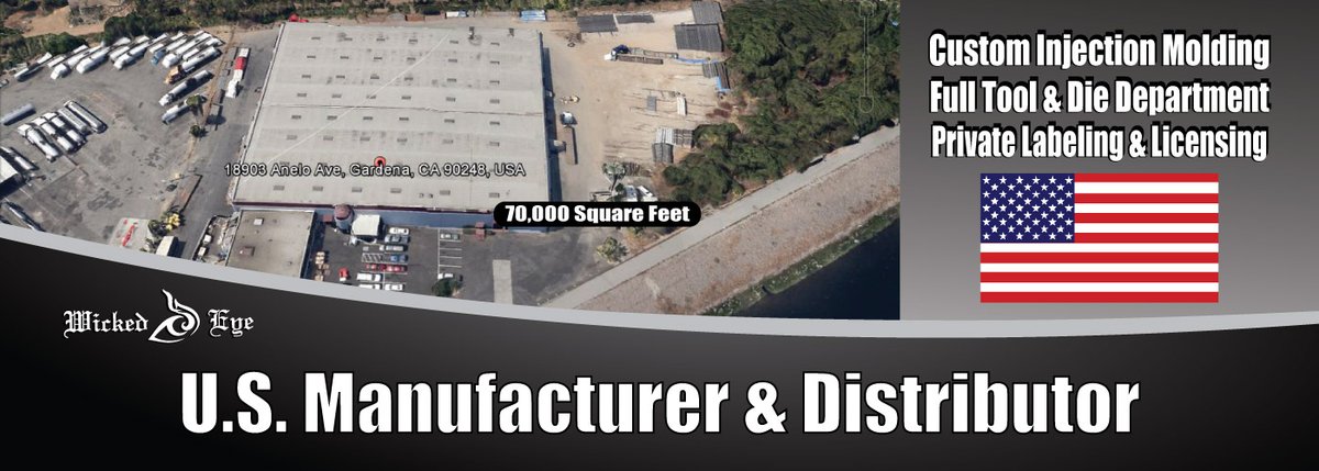 America First is being talked about.  If you are for America First, start looking for companies who are American made, vs other countries goods.  
We private label for B2C and B2B, reach out if you have a need for custom products to sales@wickedeye.net 
or wickedeye.net