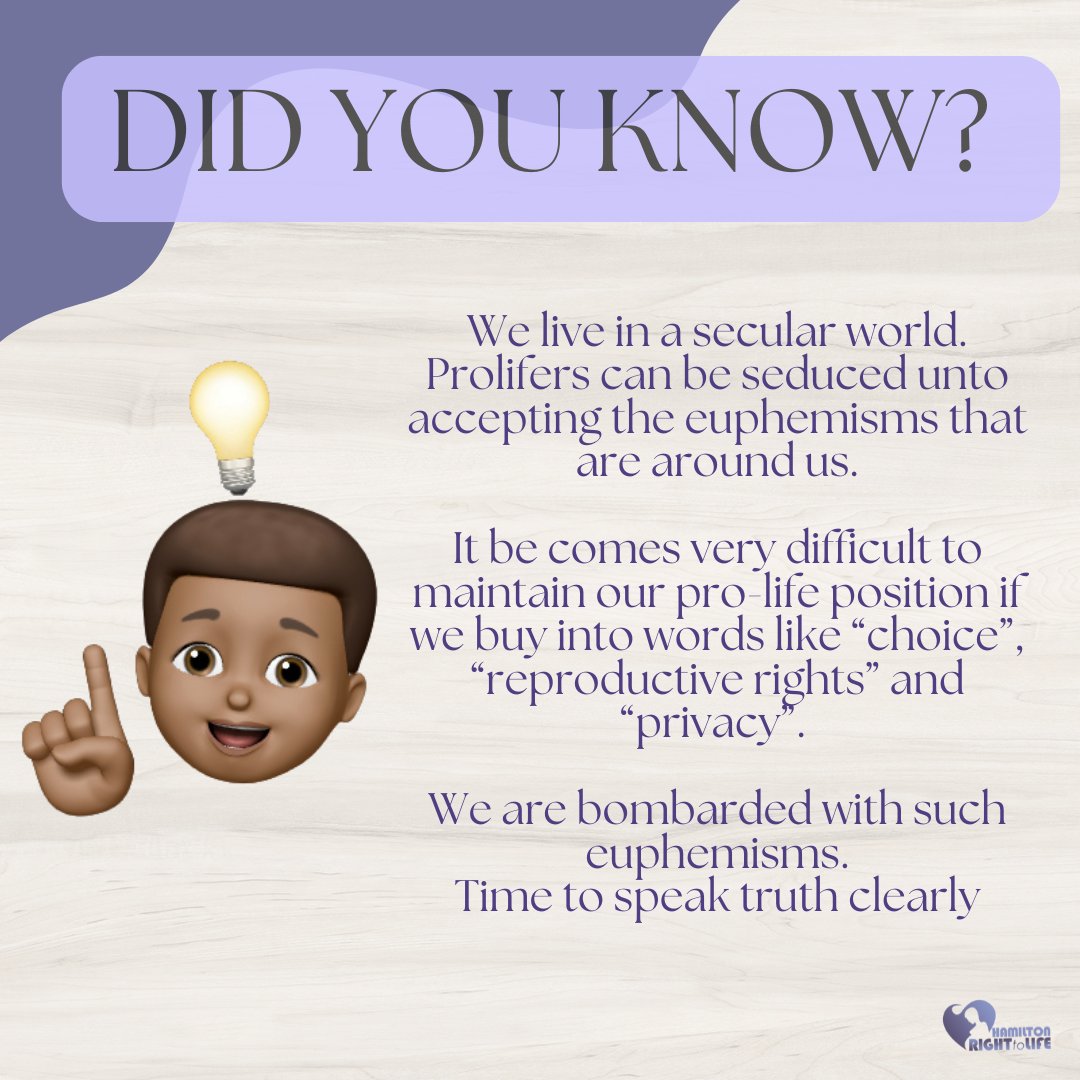 HamiltonR2L's tweet image. Pro choice euphemisms are dangerous. Beware!
#secularism 
#euphemisms 
#prochoiceisprolife 
#canadaisbeautiful 
#stjosephshamilton 
#lockestreet 
#gagepark 
#downtownhamilton 
#lockestreet 
#terminationofpregnancy