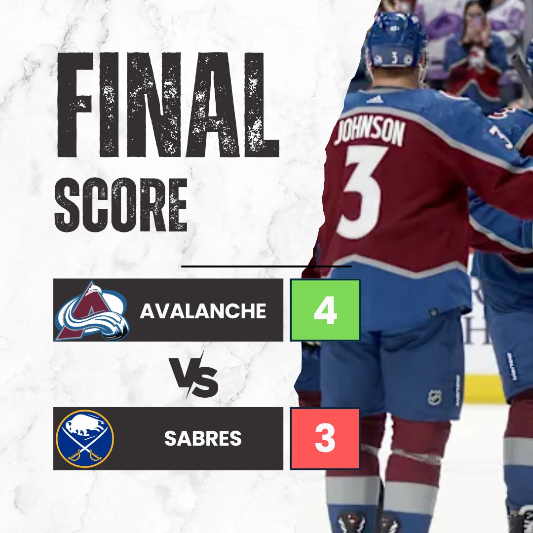 PHLHKY's tweet photo. Colorado stays undefeated after Game 1! https://t.co/OsQJ1r6aOM