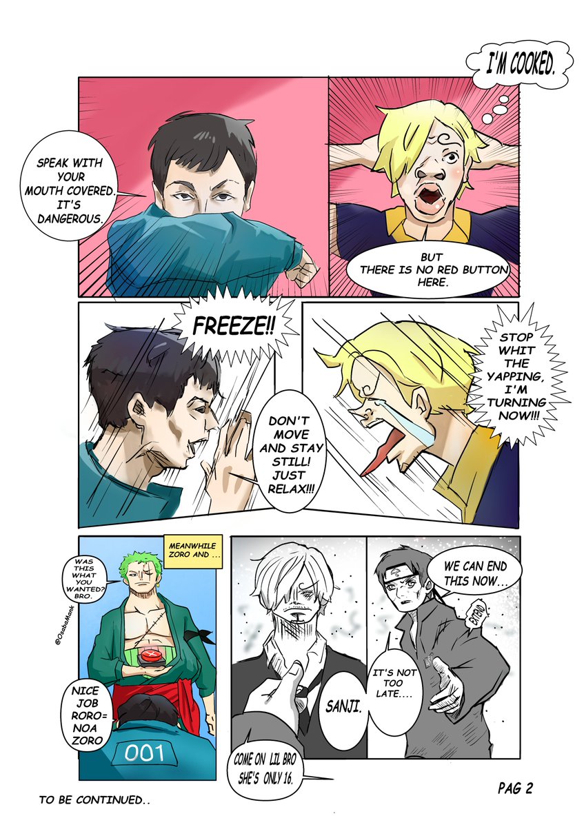 Honestly, the first meeting between Shirahoshi and Sanji reminds me of the squid game

#SquidGame2 #SquidGame #one31Calendar2025  #ONEPIECE #comics #fanart #drawing