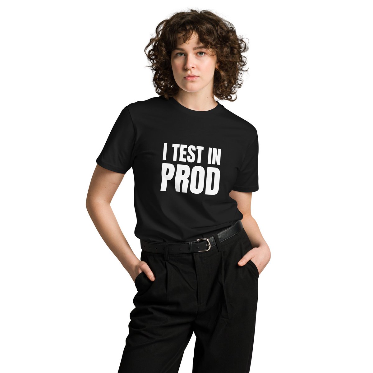 wwwAIstore's tweet image. Premium I Test in Prod T-Shirt (unisex)
± $21.99
artificial-intelligence.store/products/premi…

Discover the Premium I Test in Prod T-Shirt! A perfect blend of humor and style for developers and tech lovers. Unisex, comfy, and bold. #TechHumor #DeveloperLifestyle #AIFashion
