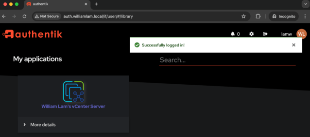 fabius1975's tweet photo. vCenter Server Identity Federation with Authentik Identity Provider https://t.co/1mwAOOV43M https://t.co/xvxnmaqvhW