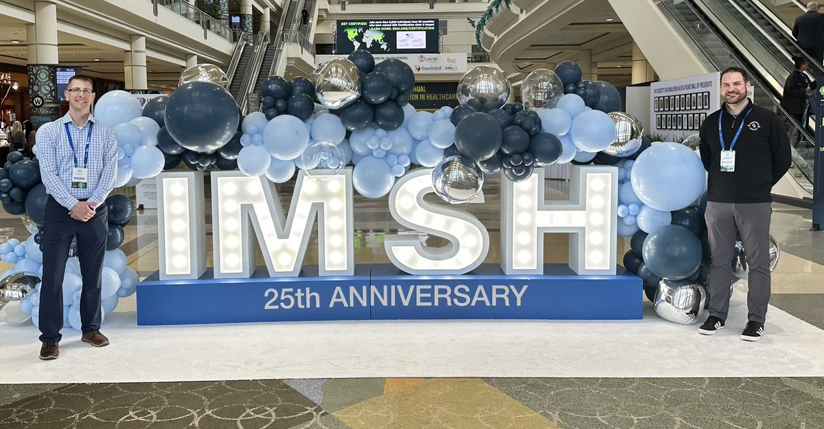 Our first IMSH conference. Such a great time and so much to take in! <a href="/critcareACNP/">Scott Long</a> #IMSH2025