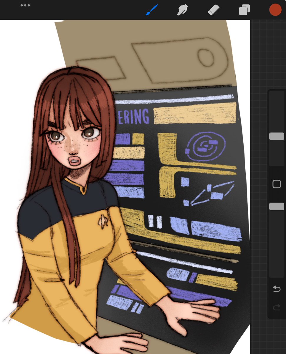 flew too close to the sun with my Star Trek OCs now I’m running an RPG game for my friends