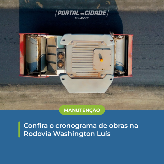 MANUTENÇÃO | 🛣⚠ Serviços de pavimentação, sinalização e conservação serão realizados em trechos estratégicos; Confira os detalhes e redobre a atenção nas áreas em obras

➡Matéria completa no link👇

portaldacidade.co/326373c01b