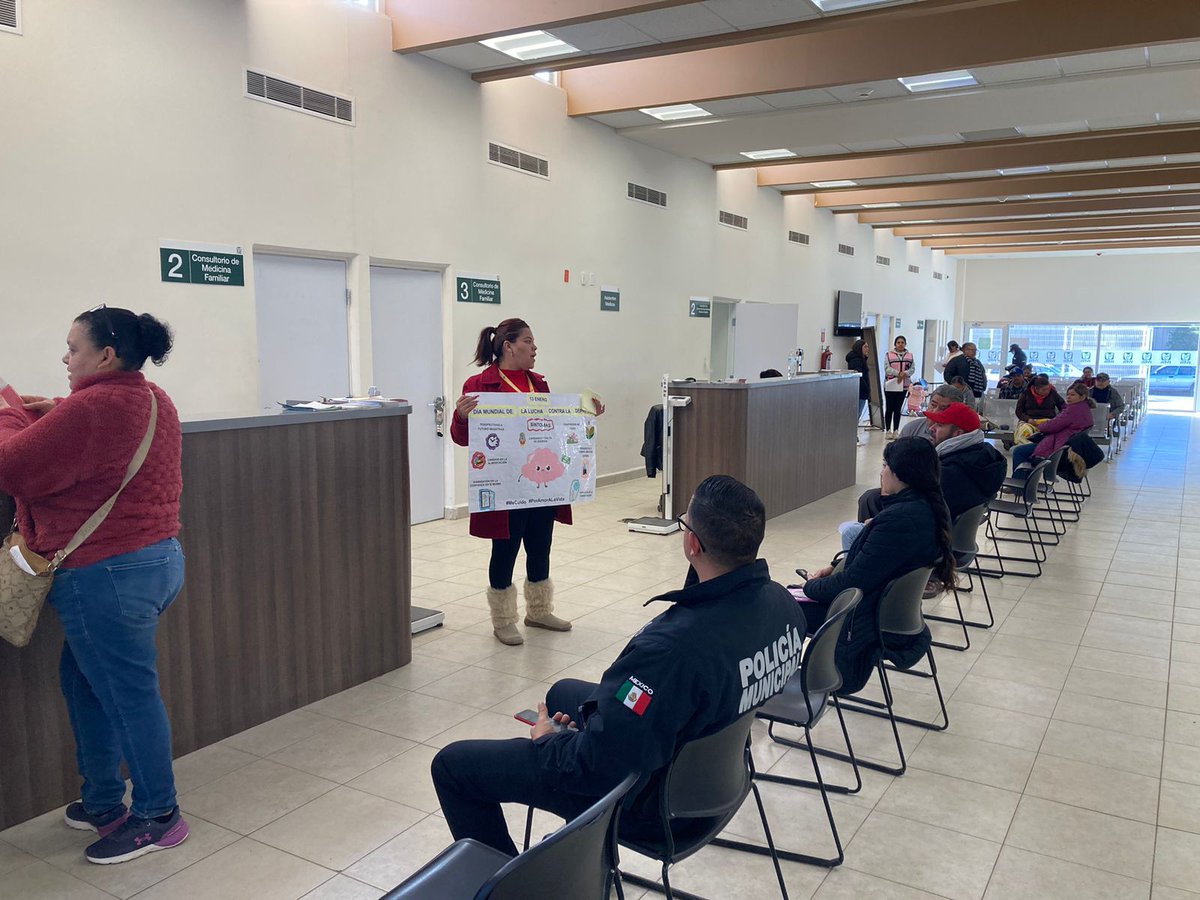 UPrieta's tweet photo. ☂️CECOSAMA APSON 
 ✴️Lugar: Clínica UMF #19
 ✴️Actividad Tendedero: Se les invitó a las personas a escribir frases o acciones para la prevención de la depresión y/o para ayudar a un ser querido colocándolo en el "tendedero"
 ✴️Fecha: 13/01/2025. https://t.co/lmDFUF7hvT