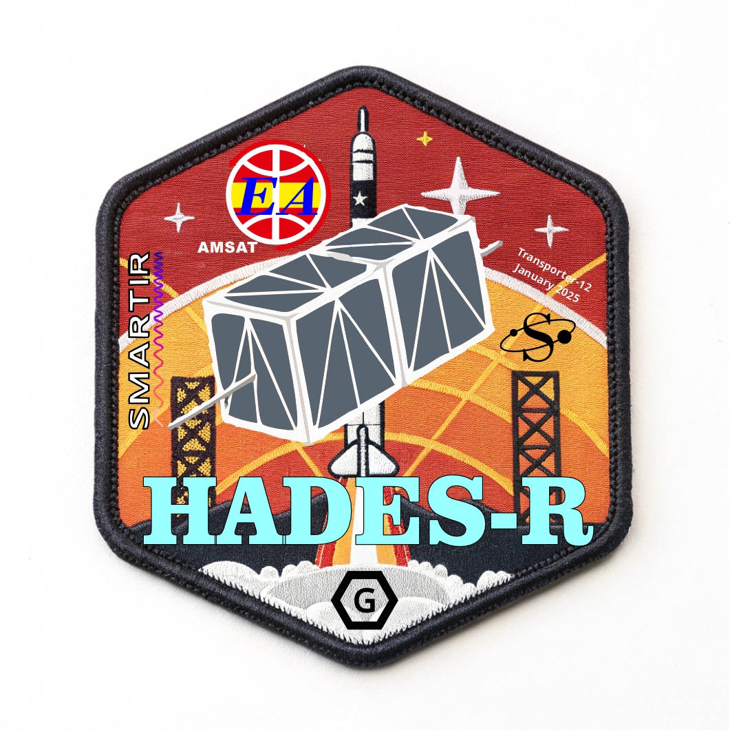 omorrow <a href="/AmsatSpain/">AmSat-EA</a>  HADES-R will be launched on the Transporter 12 mission. In the coming days it will be deployed and after testing it will be operational for the radio amateur community. <a href="/AMSAT/">AMSAT</a> <a href="/amsat_sm/">AMSAT-SM (SM0TGU Lars)</a> <a href="/amsatf/">Amsat-f</a> <a href="/AmsatUK/">AMSAT-UK</a> <a href="/AMSAT_IT/">AMSAT ITALIA</a> <a href="/AMSATHZ/">AMSAT-HZ</a> <a href="/AmsatLU/">AMSAT-LU</a> <a href="/amsatdl/">AMSAT-DL</a> <a href="/AmsatSpain/">AmSat-EA</a>