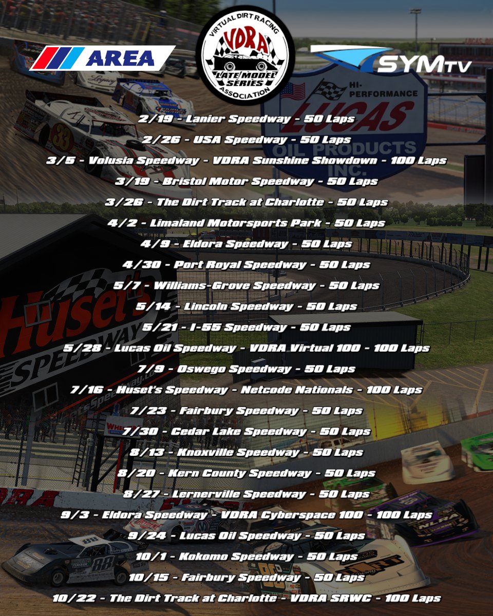 VDRA iRacing tweet media