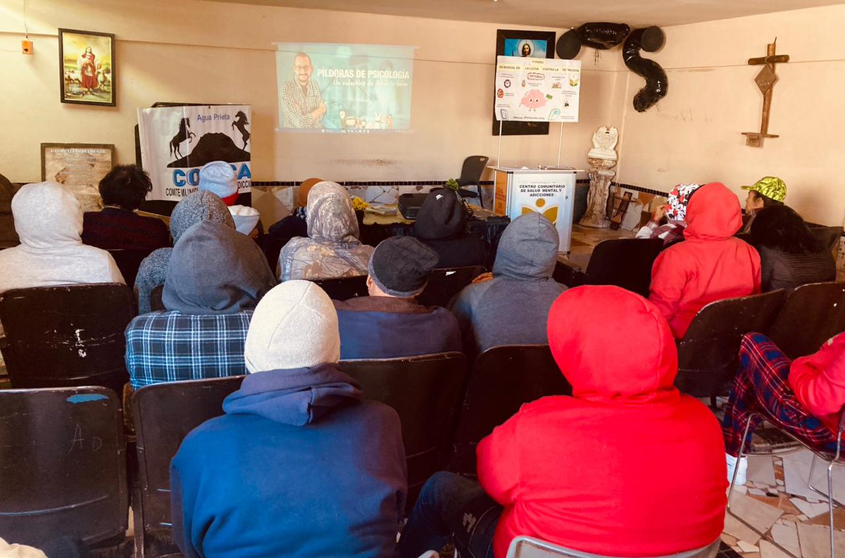 UPrieta's tweet photo. ☂️CECOSAMA APSON
✅Lugar: Establecimiento Residencial CATPSIC A,C
✅Actividad: Plática Informativa sobre los signos y síntomas de la depresión a internos y personal.
✅Fecha: 13/01/2025. https://t.co/vN4LHCFLFy