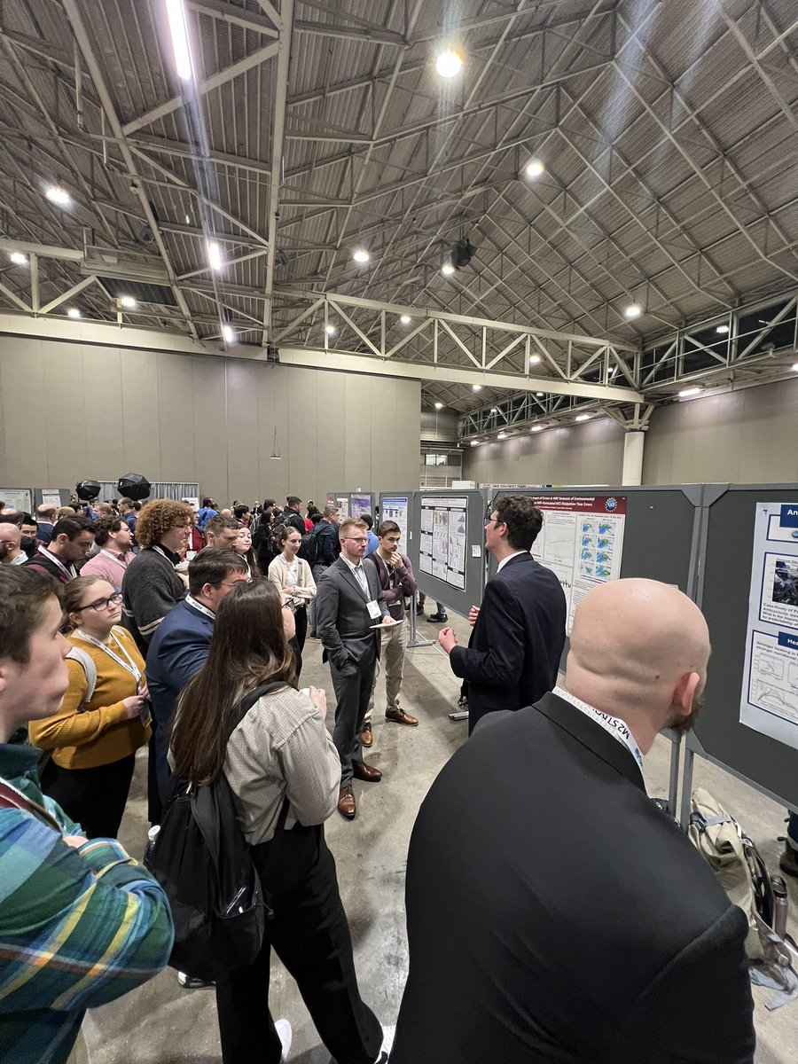 AMS_WAF's tweet photo. Poster session is in full swing! Make sure to check out the WAF Posters, #46-64!
#AMS2025 #AMSWAF #AMSNWP https://t.co/u2QaOROcm6