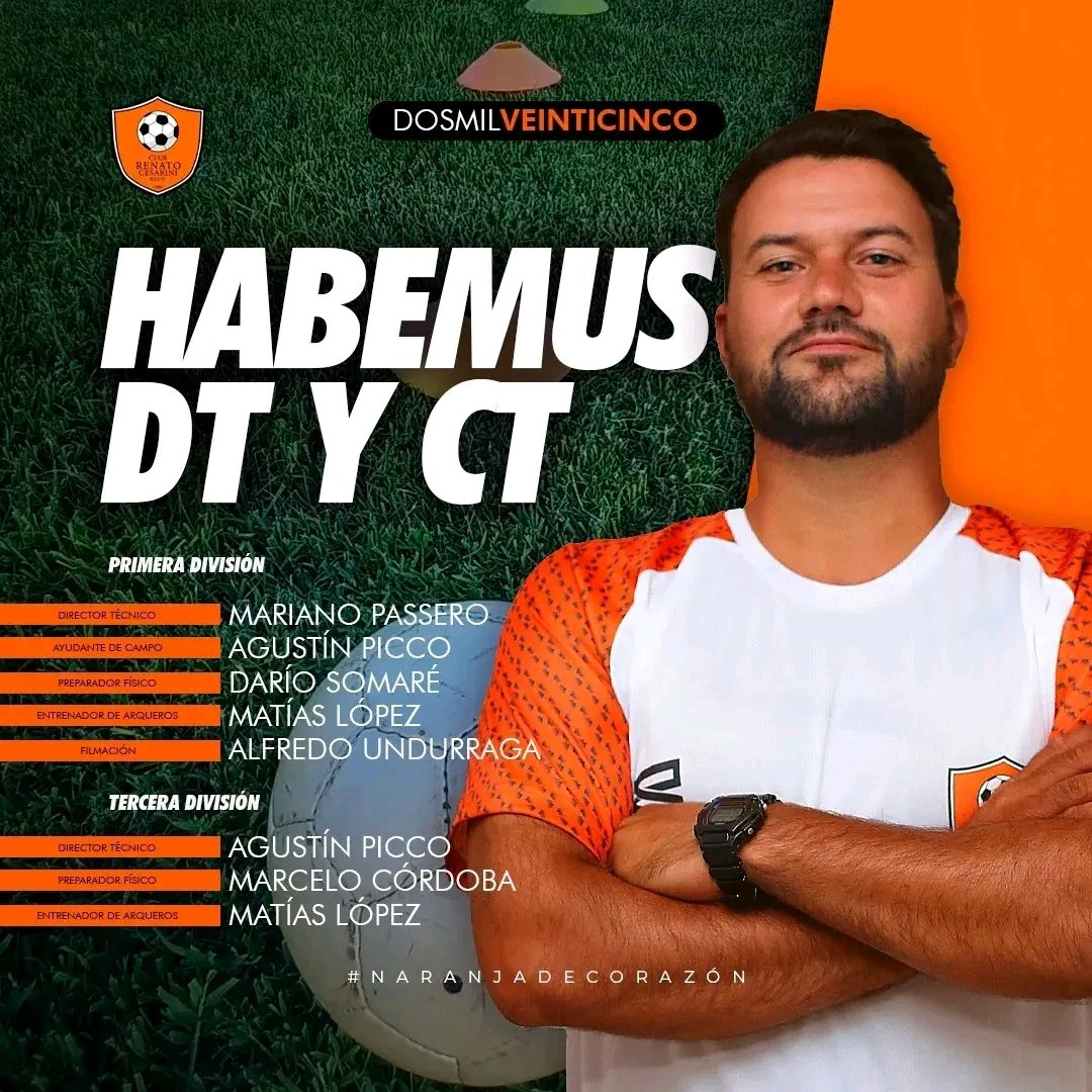 CONFIRMADO!🔥
Este sera el CT para este 2025🧡⚽️