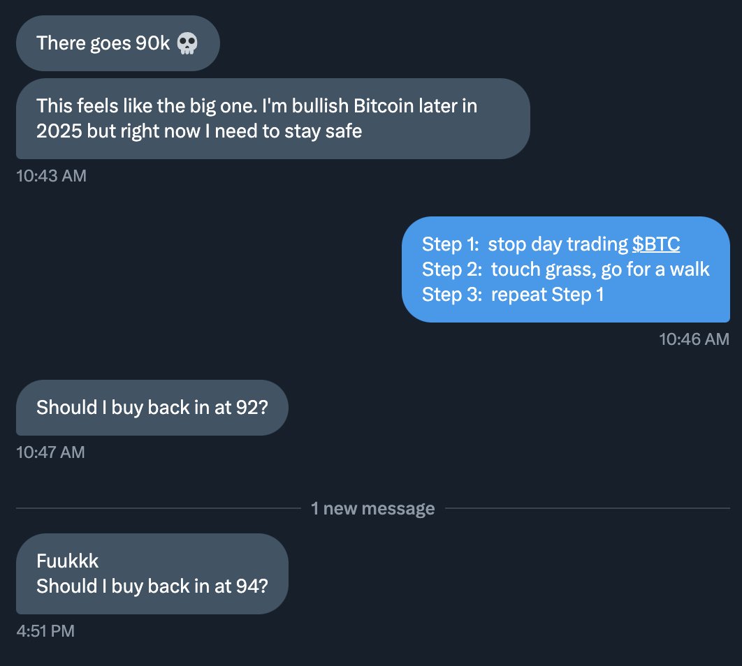 mithcoons's tweet image. Buckle in #Bitcoin Class of 2025..
You're in for a long year 😅