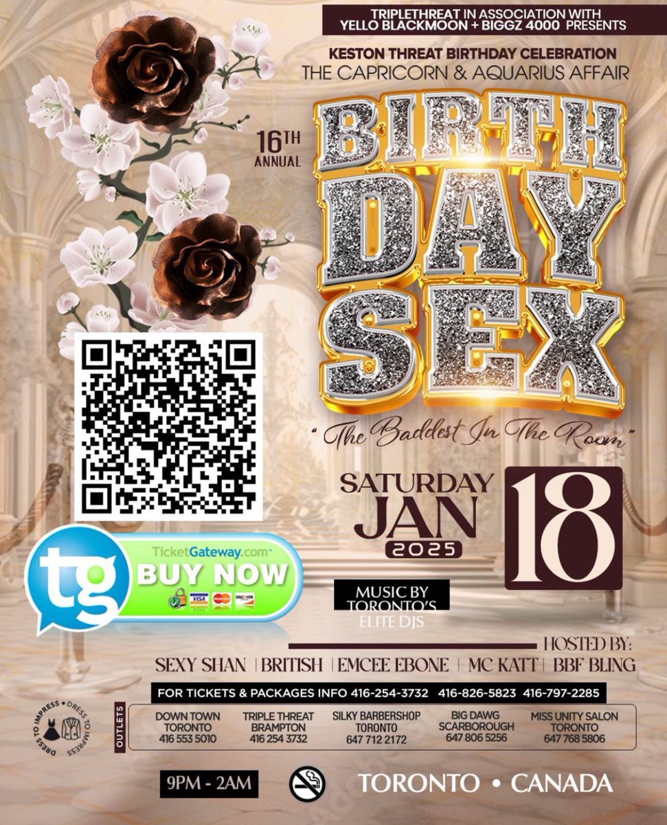 DjShanethreat's tweet photo. #BirthdaySex2025 ThisSaturday #Toronto #Party #Canada #TripleThreat https://t.co/zgTbhmrbye