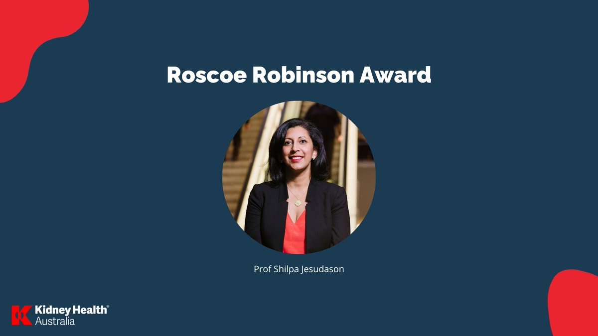 Kidney Health (@kidneyhealth) on Twitter photo Congratulations to Prof <a href="/shilpa_jes/">Shilpa Jesudason</a> for being awarded the Roscoe R. Robinson Award at the 2025 <a href="/ISNkidneycare/">Int Society of Nephrology</a> Awards. This award acknowledges outstanding achievements in education in nephrology and medicine. Congratulations to Prof <a href="/shilpa_jes/">Shilpa Jesudason</a> for being awarded the Roscoe R. Robinson Award at the 2025 <a href="/ISNkidneycare/">Int Society of Nephrology</a> Awards. This award acknowledges outstanding achievements in education in nephrology and medicine.