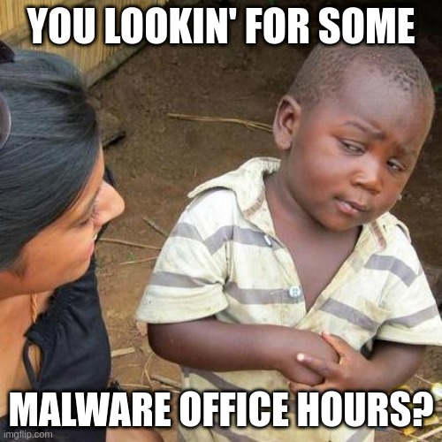 c3rb3ru5d3d53c's tweet photo. Live right now for #malware office hours on #Twitch. Working on #binlex vector database and #ida plugin.
https://t.co/JSifptAHrS https://t.co/MZNZBSTVBZ