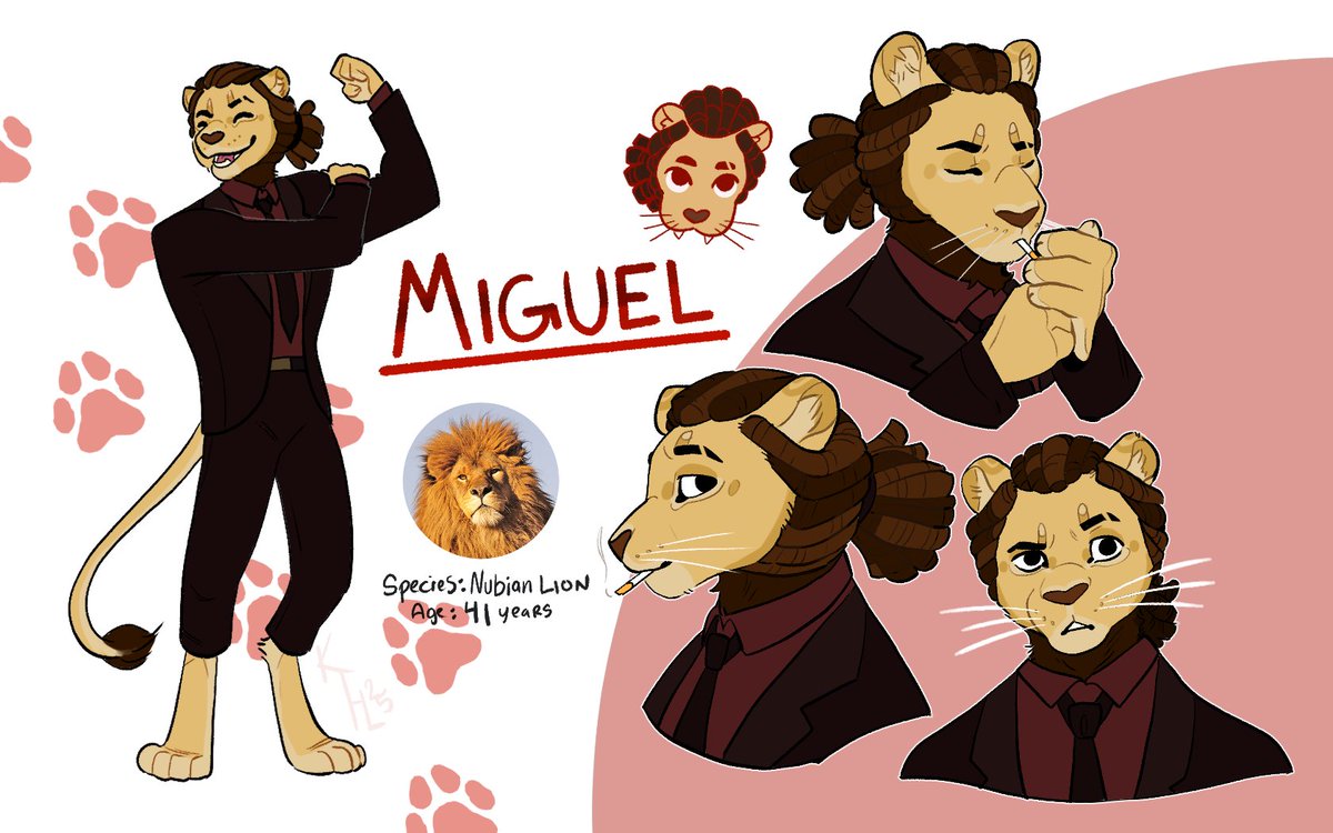 Miguel was actually I think my favorite to draw! I love his mane so much! #BEASTARS #miguel #shishigumi