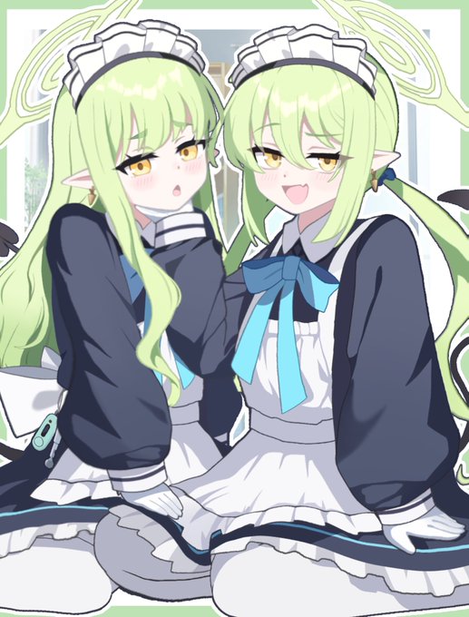 メイドシュポガキ #ブルアカ #BlueArchive 