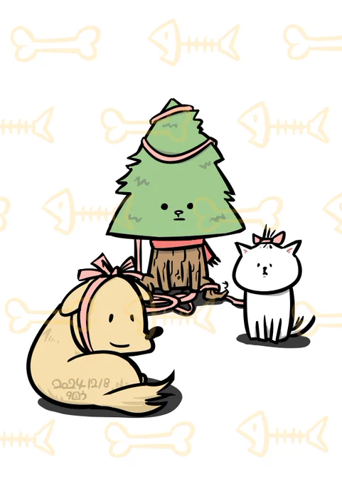 12月③ 12/8〜10#先月描いた絵を晒そう #illustrationart #絵柄が好みって人がいればいいなぁ 