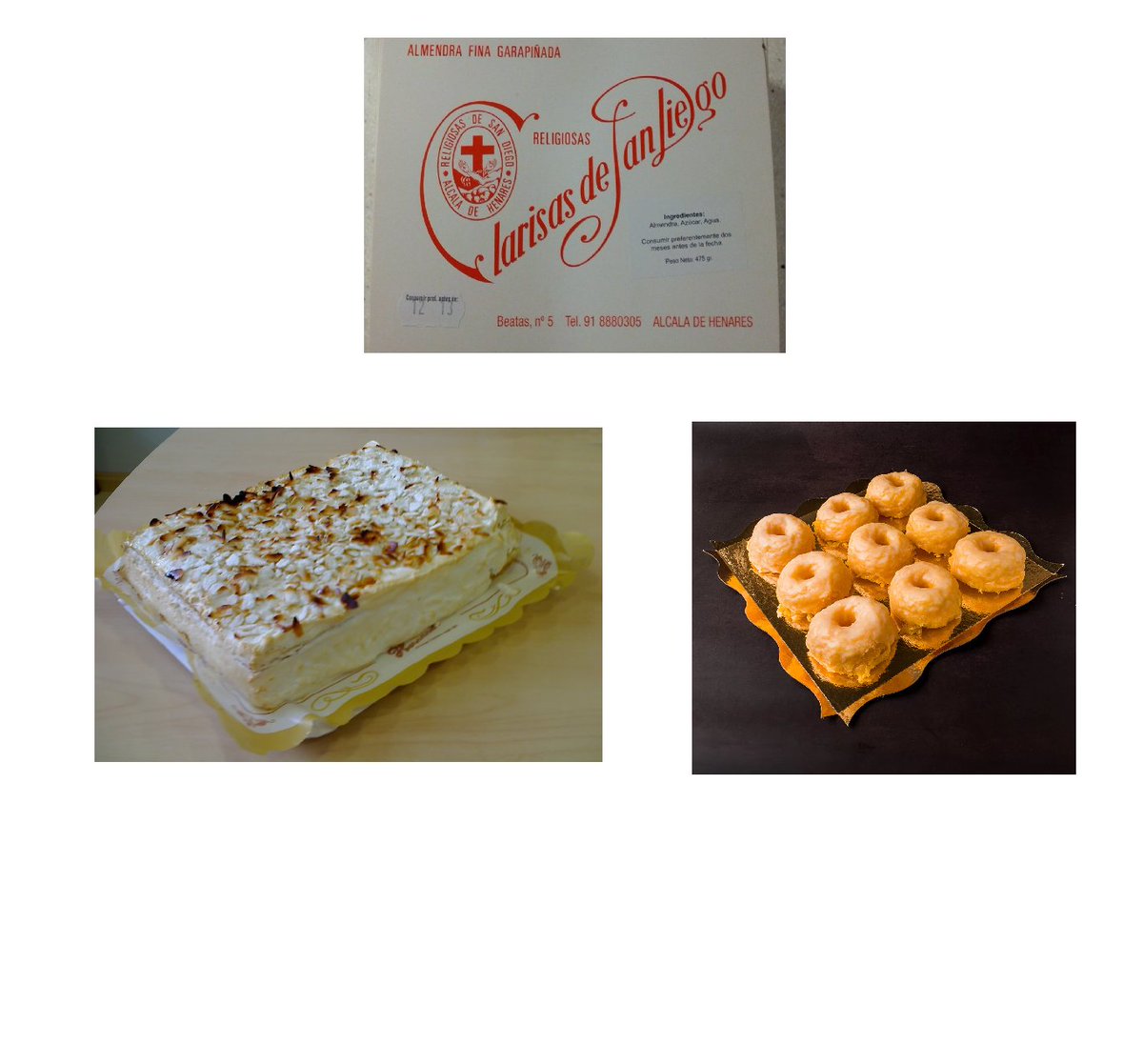 La Santísima Trinidad de los dulces