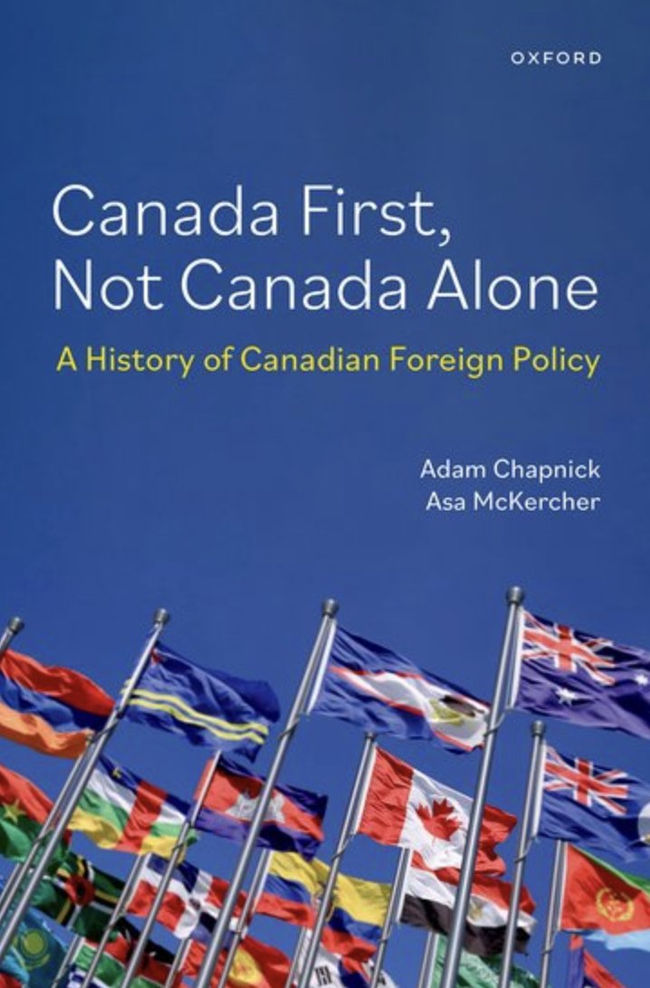 "Magisterial in scope."
<a href="/policy_mag/">Policy Magazine</a> #BookReviews
<a href="/CAGlobalAffairs/">Canadian Global Affairs Institute</a>' <a href="/DonaldColinRob1/">Donald Colin Robertson</a> with   
"The Evolution of Canada in the World" on  
‘Canada First, Not Canada Alone’ by
<a href="/RMCCanadaCMR/">RMC Canada CMR</a>'s <a href="/achapnick/">Adam Chapnick</a>
&amp; <a href="/MulroneyInst/">The Brian Mulroney Institute of Government</a>'s <a href="/asa_mckercher/">Asa McKercher</a>
bit.ly/4gQ9JEd 
#cdnpoli
<a href="/OxUniPress/">Oxford University Press</a>
