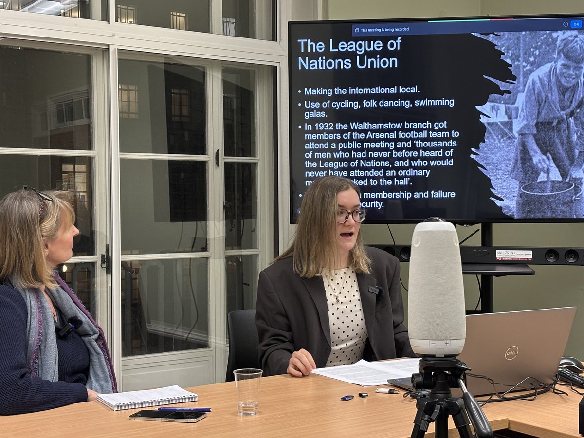 Emily Calcraft (@emily_gcalcraft) on Twitter photo Thank you to everyone who attended my talk at the IHR this evening on sport and British pacifism. It was great to meet and chat to so many insightful people! <a href="/ihr_history/">Institute of Historical Research</a> <a href="/BritSportHisSoc/">BSSH</a> <a href="/JulieVGottlieb/">Prof. Julie Gottlieb</a> 📸 Thank you to everyone who attended my talk at the IHR this evening on sport and British pacifism. It was great to meet and chat to so many insightful people! <a href="/ihr_history/">Institute of Historical Research</a> <a href="/BritSportHisSoc/">BSSH</a> <a href="/JulieVGottlieb/">Prof. Julie Gottlieb</a> 📸