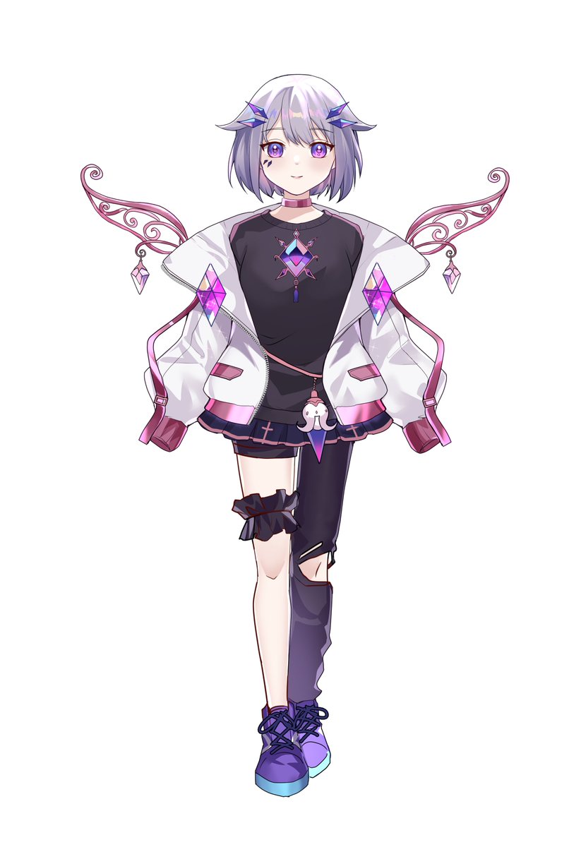 shirohodo's tweet image. BIBOO PREDICITION! I went for a mix of cute and cool! Definitely feel like the single pant leg is incorrect but it&apos;s what my mind conjured up! #bijouwled #CODE81800