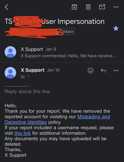 Big shout out to X for actually removing fake accounts. Now if only IG could freakin figure that out