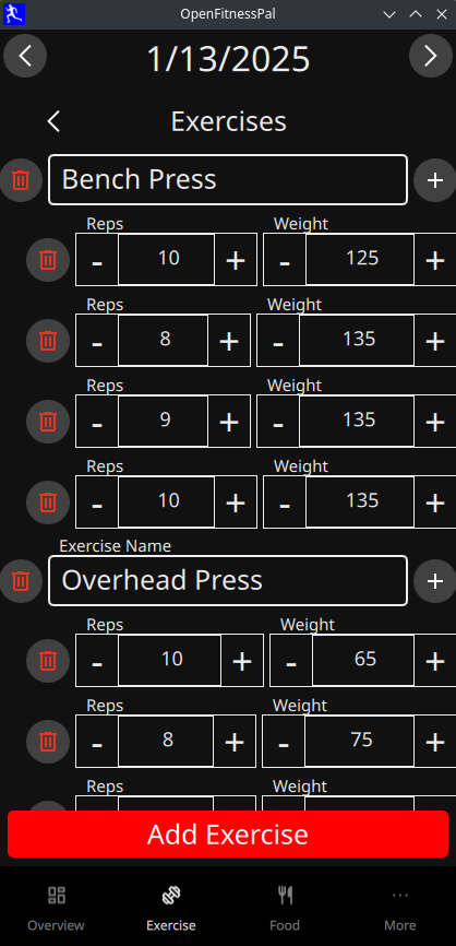 OpenFitnessPal's tweet photo. Exercise Routines enable you to create a list of exercises &amp; sets to follow, allowing you to efficiently modify your lifting days for easy pre-planning and progress tracking. https://t.co/7UxgEisAEp