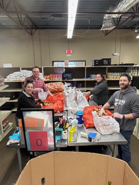 December flew by so we are kind of late giving a shout-out to these wonderful volunteers from Ventura Foods! Thank you so much for helping in our food pantry during one of the busiest times of the year! #volunteer #foodpantry