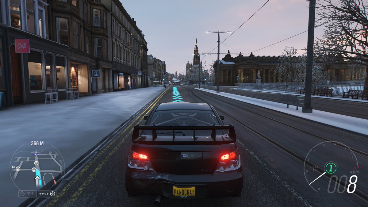 pan_doraB's tweet image. また大きなイベントレース！
今度は汽車とレース🚂
10回くらいトライしてやっと勝てました😄
エジンバラの街並をドライブするのもいいですね😊
この紫のサークルは何なのか、よくわかってないけど😅
#ForzaHorizon4