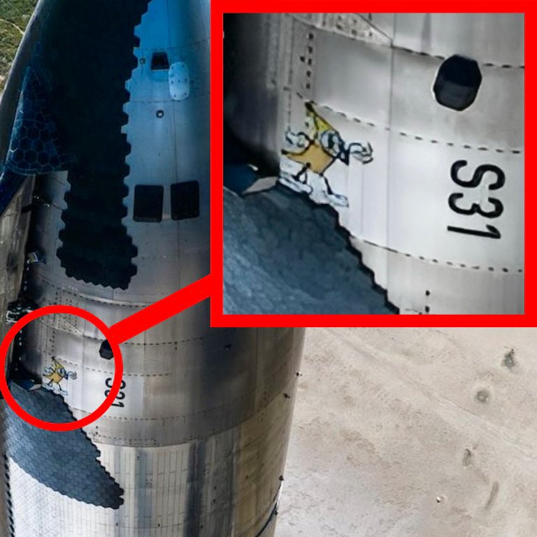 Does anyone know what this banana means? And is it even real or just a joke? 

Thanks for any info! 😉✌🏼

#spacex #starchip #Elonmusk #fypシ゚viral