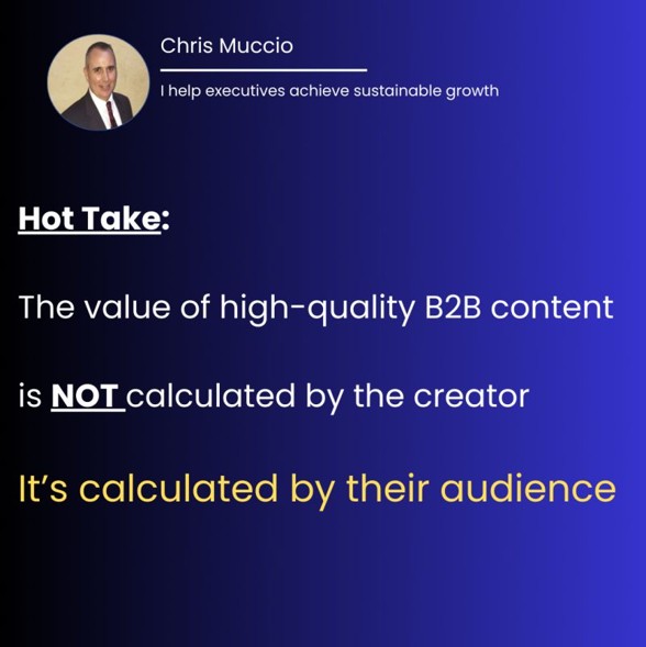 Chris Muccio tweet media