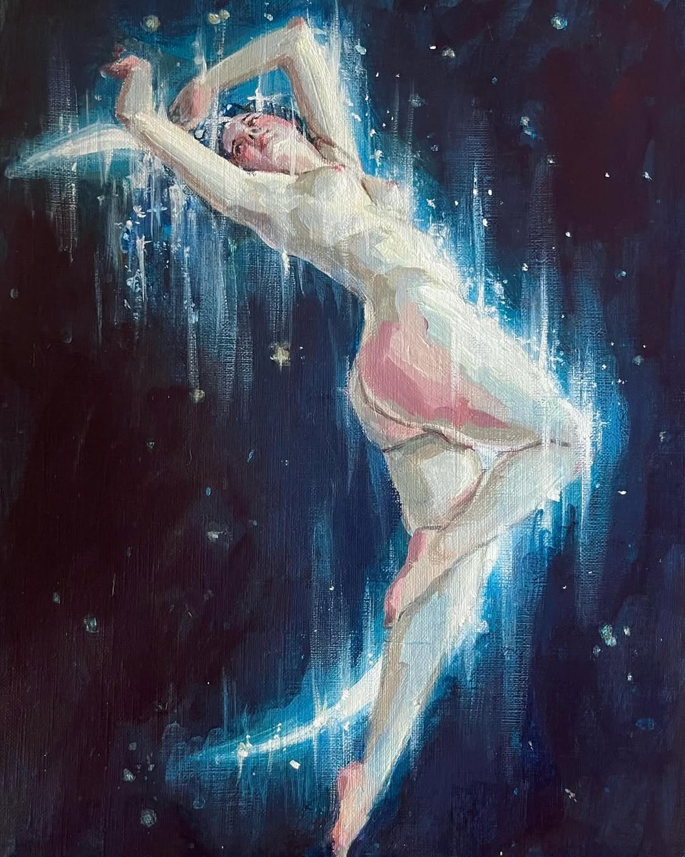 solisolsoli's tweet photo. The Moon by Elly Smallwood https://t.co/GAOGupp9FU