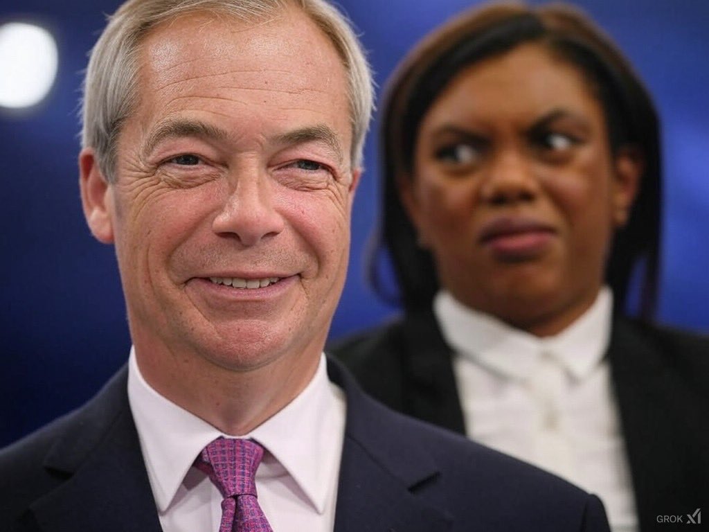 🚨 BREAKING: Kemi Badenoch is FUMING tonight after polling shows Reform UK have overtaken the Tories!!!

Labour 26% Reform 25% Cons 22% 
Lib Dem 14% Greens 8%