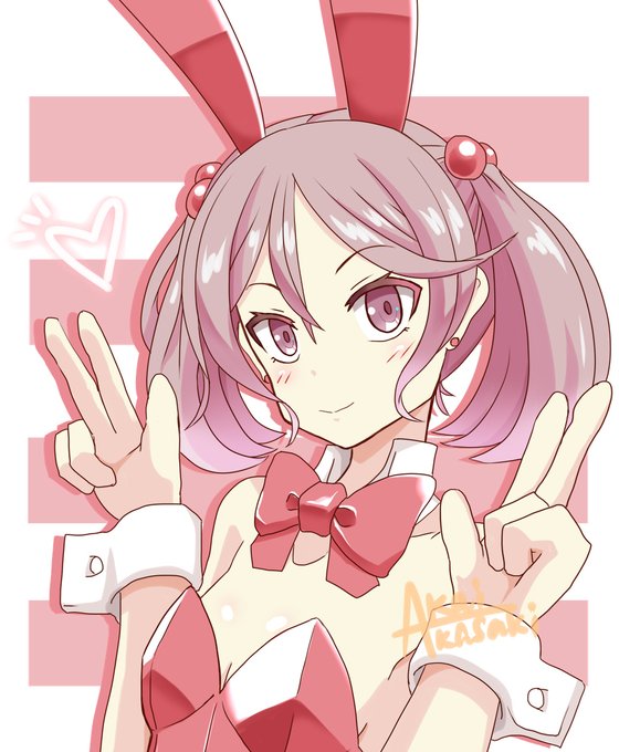 「フゥーハハハー!漣さんは可愛かろう、ご主人さま!?」
髪の効果抜けてたのと、お口差分でちょいアップ版 