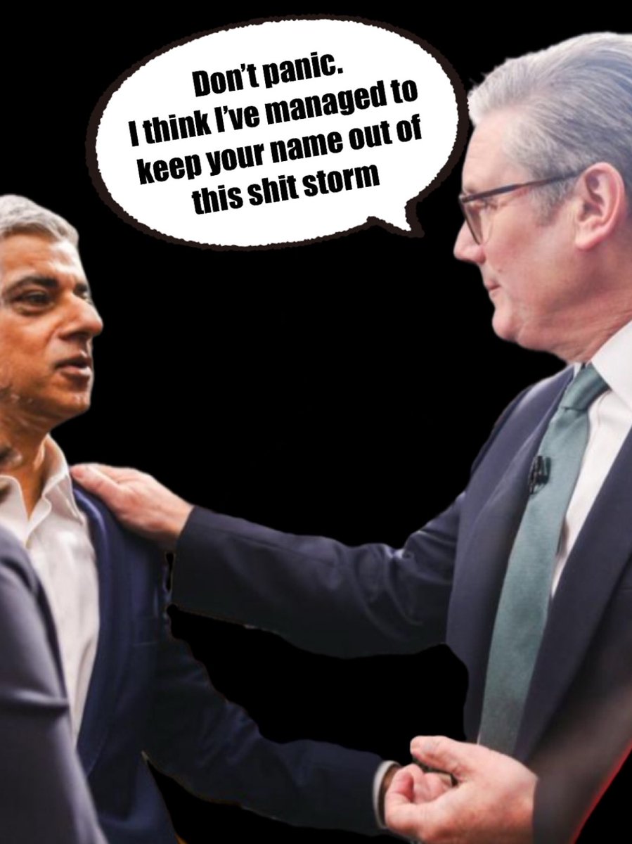 magsloveslife2's tweet image. Two of the most unpopular people in the UK right now 👍🏻👍🏻
#SadiqKhan #KeirStarmer #cnuts #LabourLiars