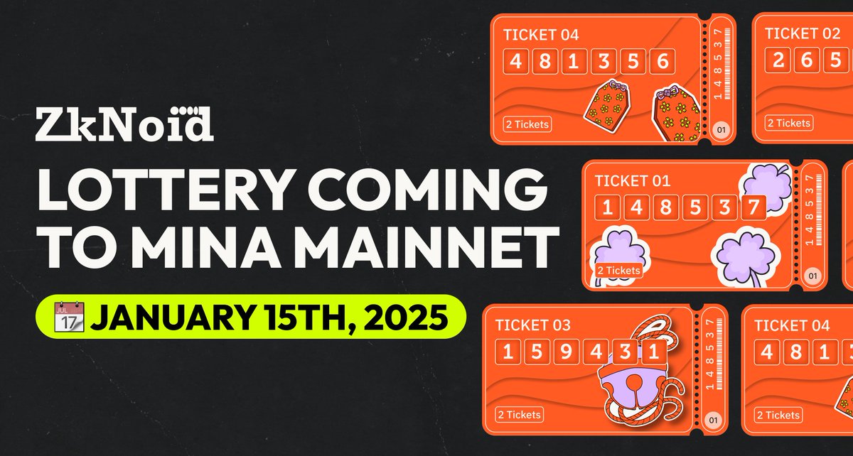 ✨ <a href="/ZkNoid/">ZkNoid</a> 15 Ocak'ta Mina Mainnette Aktif Olacak! 

ZkNoid, sıfır bilgi ispat teknolojisini kullanarak adil ve şeffaf bir oyun deneyimi sunan bir platform. Geliştiricilere ZK destekli oyunlar geliştirmek için gerekli altyapıyı sağlarken, oyunculara gizlilik ve güvenilirlik