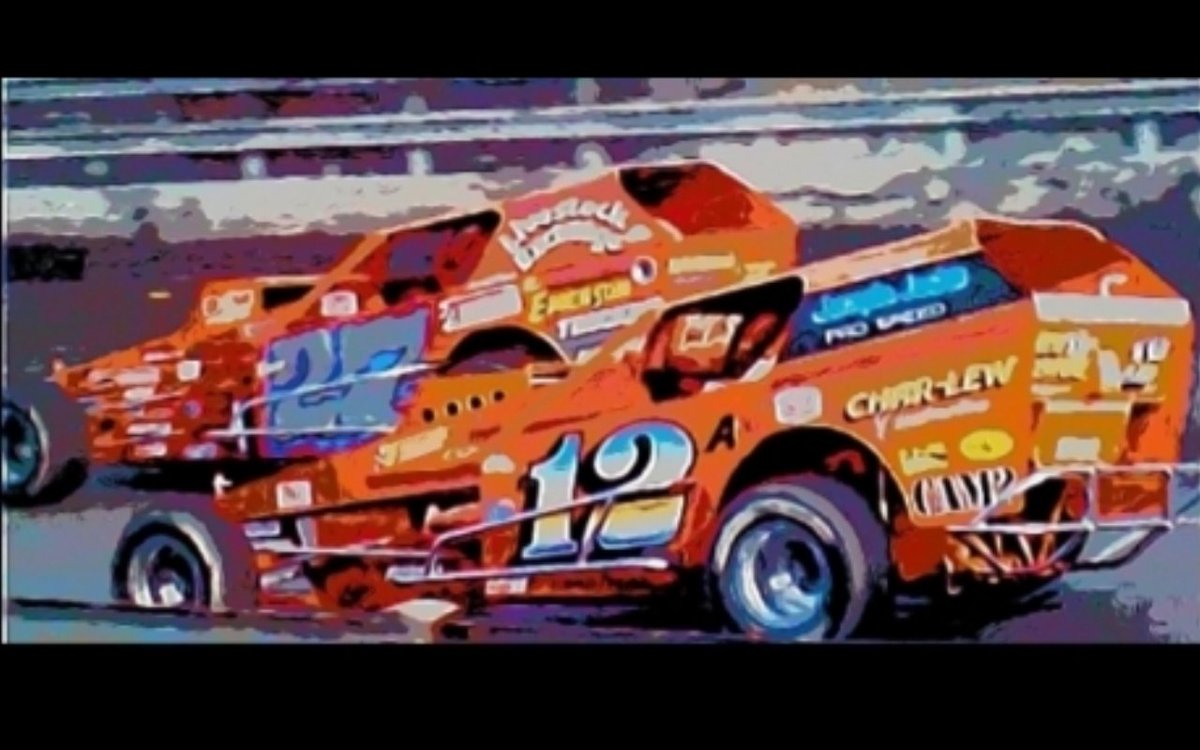RaceChaser77's tweet photo. Jack Johnson and Danny Johnson  -  #MrDirt #Champions #jumpinjack #DrJ #DirtModifieds #NYSFairgrounds #Syracuse #RacingArt #MotorSportsArt #dirttrack #Legends #12A #27J #80s @SuperDIRTcar @SuperDIRTWeek #automotiveart #digitalart #art #carart https://t.co/WvTla41Cwe
