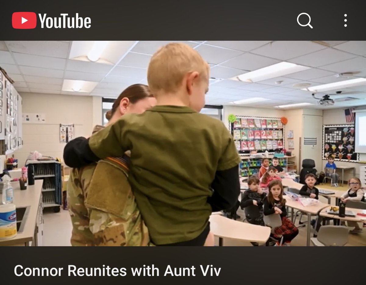 📹 Connor, who had not seen Vivienne in a long time due to her deployment, had no idea what was in store.  So grateful the moment was captured on video by Video Productions student Jimmy Sheen: youtu.be/PN4teD9fsts?si…. #myLSPS