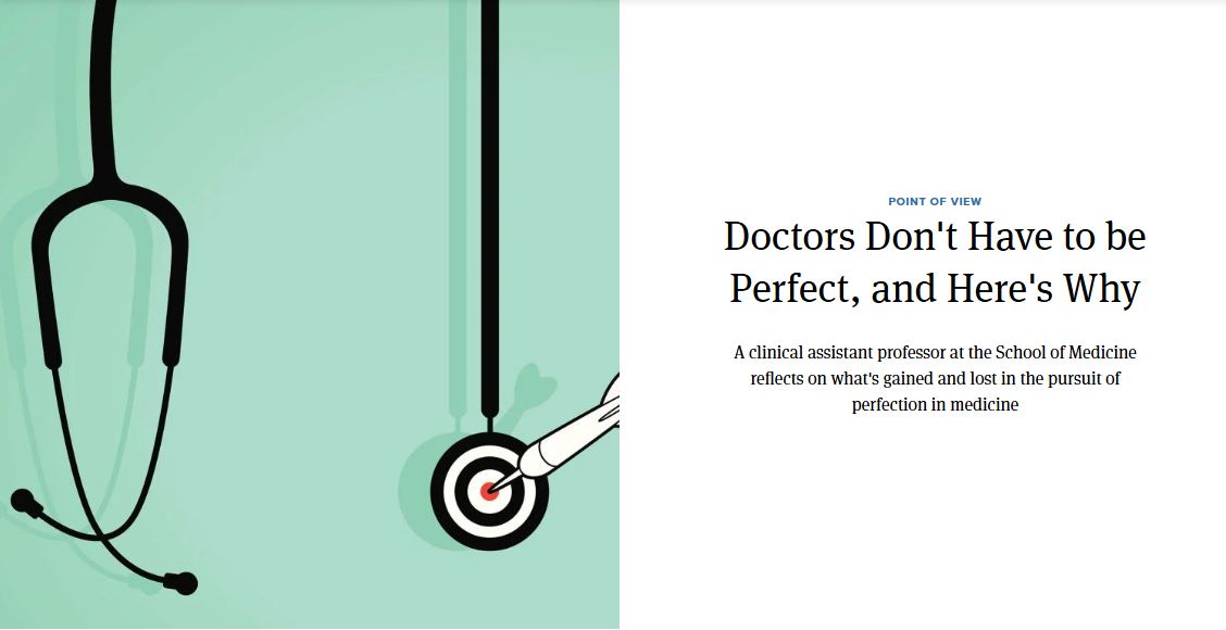 majorajay's tweet image. Dr. @sashkind, editor of our latest print book “The Perfect Doctor: Forty Voices on the Imperfect Pursuit of an Ideal,” writes on how post-training burnout inspired this collection of essays. 
now.tufts.edu/2025/01/13/doc… #meded 
Purchase the book at theperfectdoctor.org