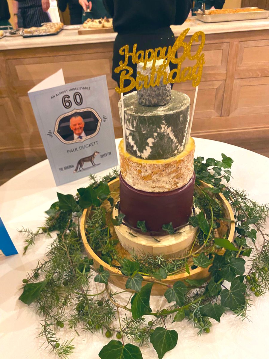Birthday (cheese) cake of dreams! #buybritish #godminstercheese